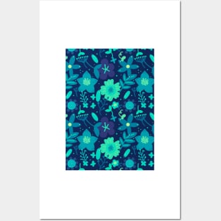 Flower Pattern F Type Posters and Art